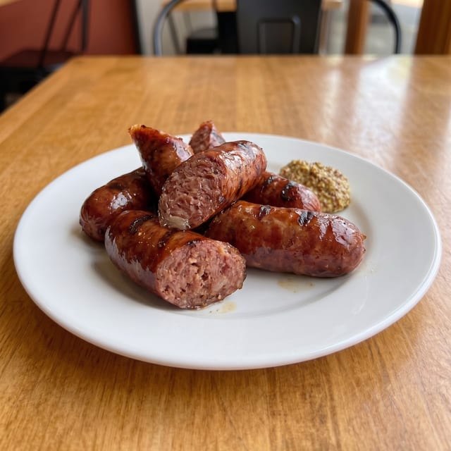 Beef Sausage.